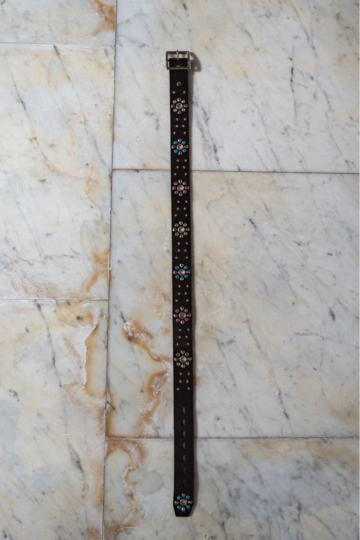 レザースタッズベルト