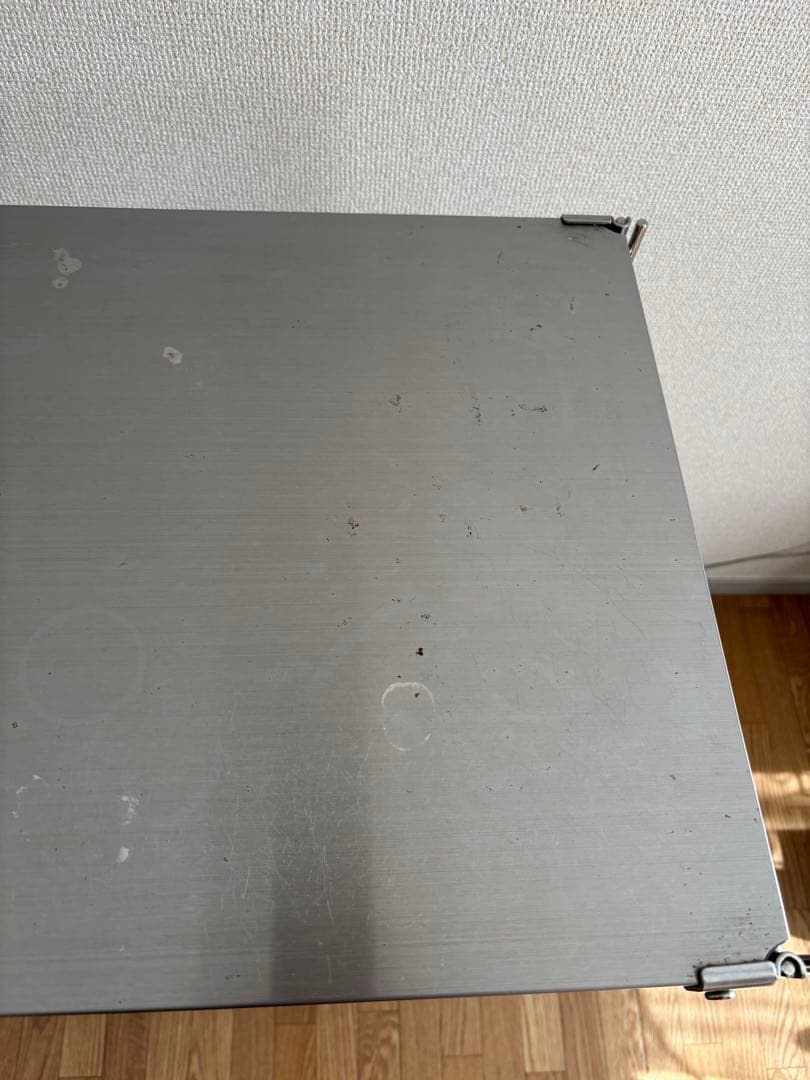 無印良品　ステンレスユニットシェルフ・ステンレス棚セット・ワイド・小