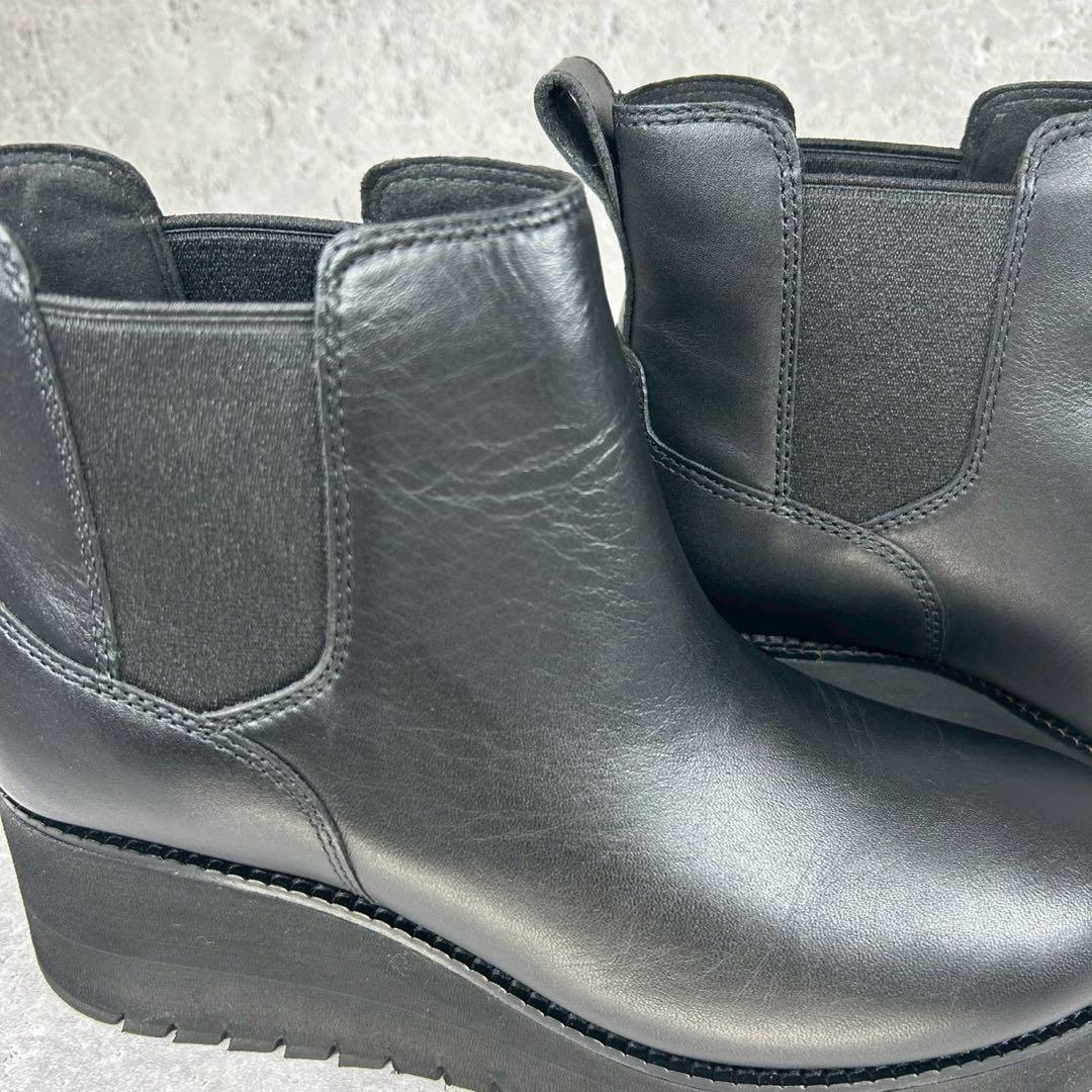 【箱付】COLE HAAN サイドゴア ウォータープルーフ 厚底 グランド