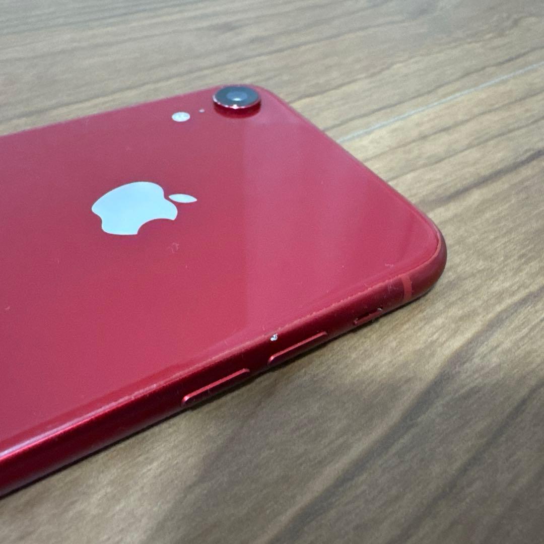 お*り様 iPhone XR レッド 128GB 液晶漏れあり