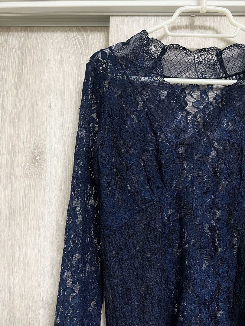 AMERI COMBINATION LACE TOP 2025AW新色