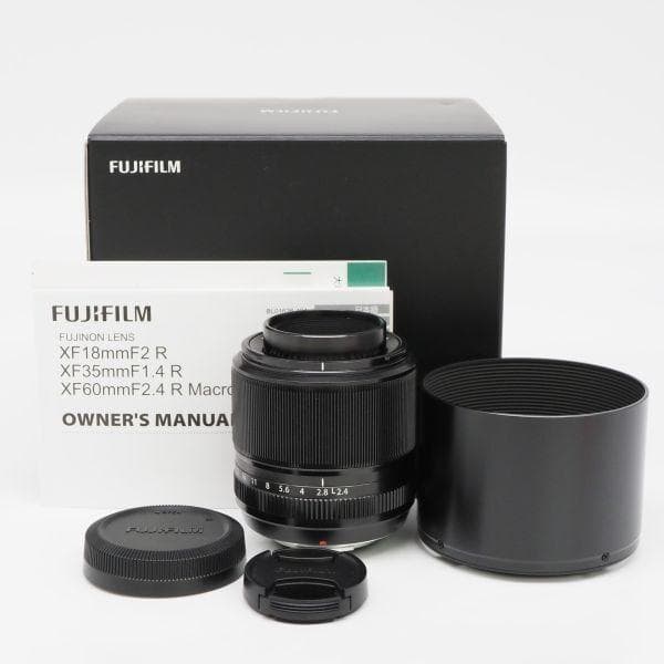 元箱付き！■ほぼ新品■ FUJIFILMXF60MMF2.4 R MACRO