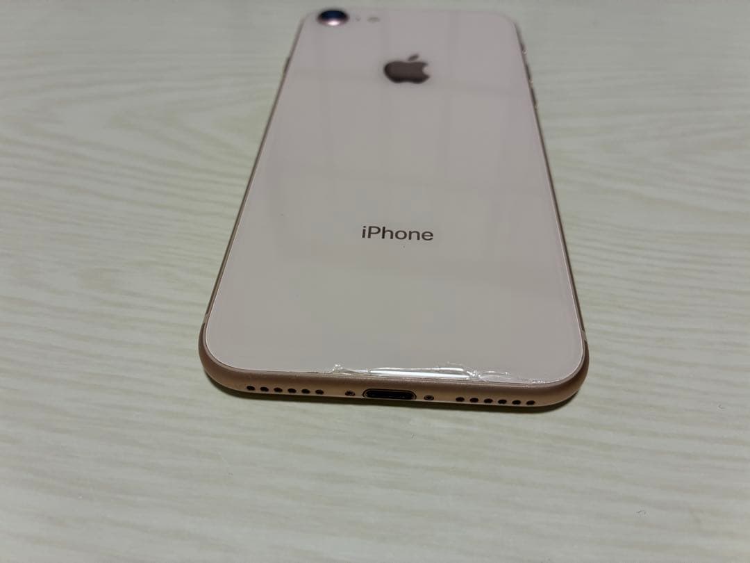 iPhone8 64GB ゴールド SIMフリー 100%