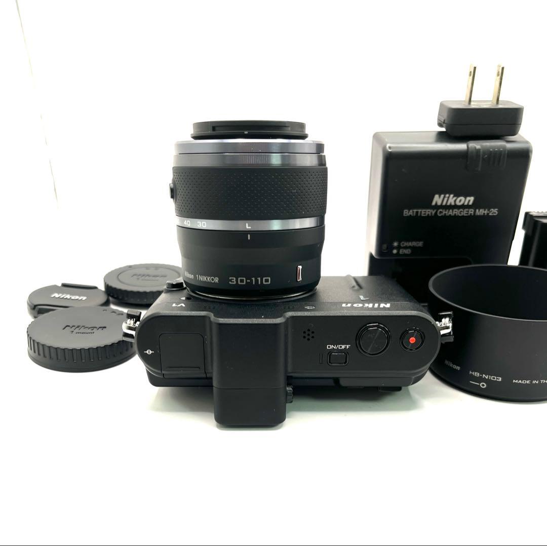 Nikon 1 V1 ミラーレスカメラ 10-30mmレンズ セット#358