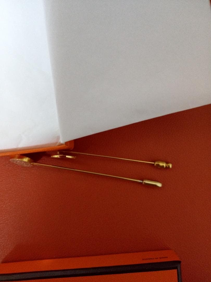 良品！　エルメス　セリエ　ハットピン