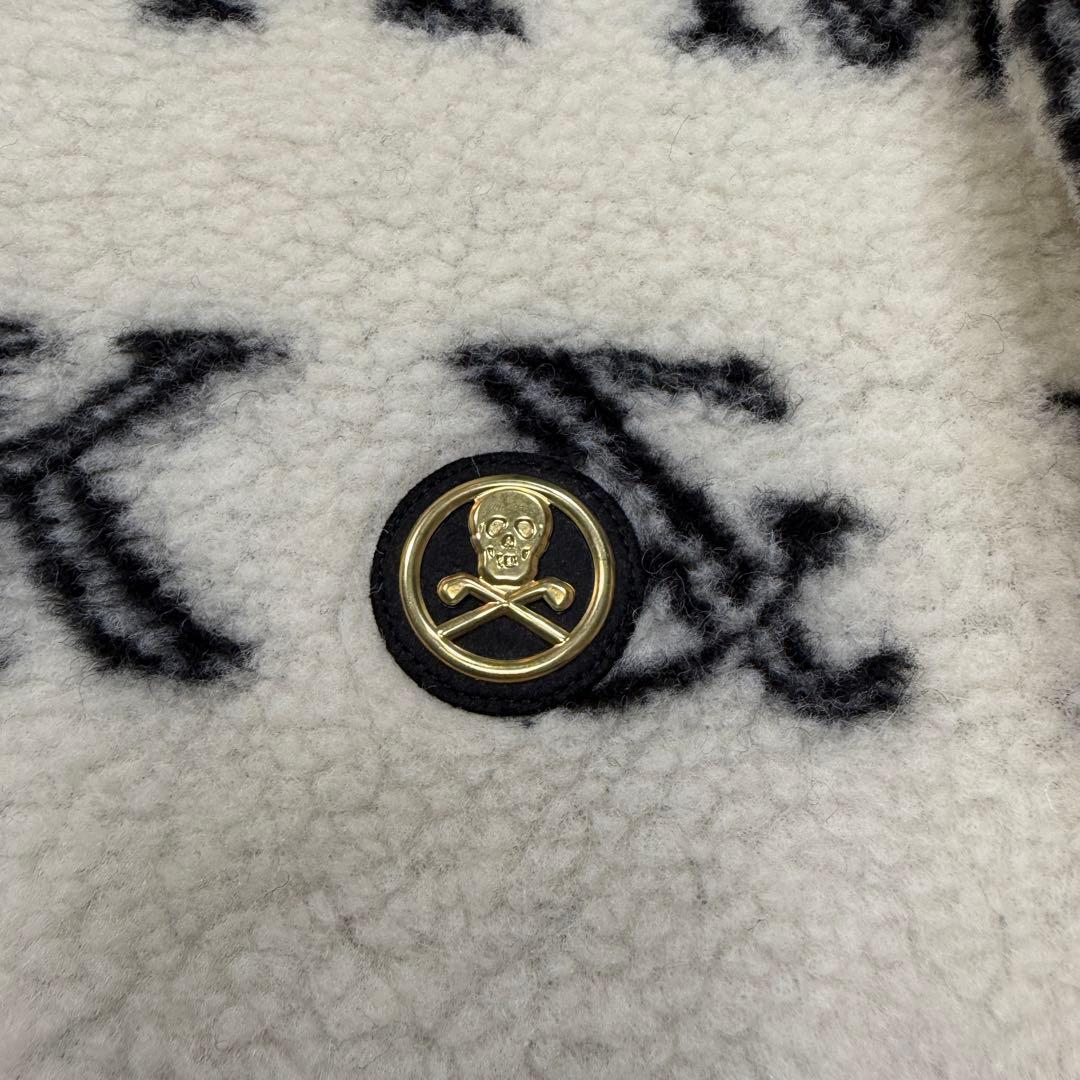 マークアンドロナ　ボアジャケット　ゴルフウェア MLM-1D-AC08 48