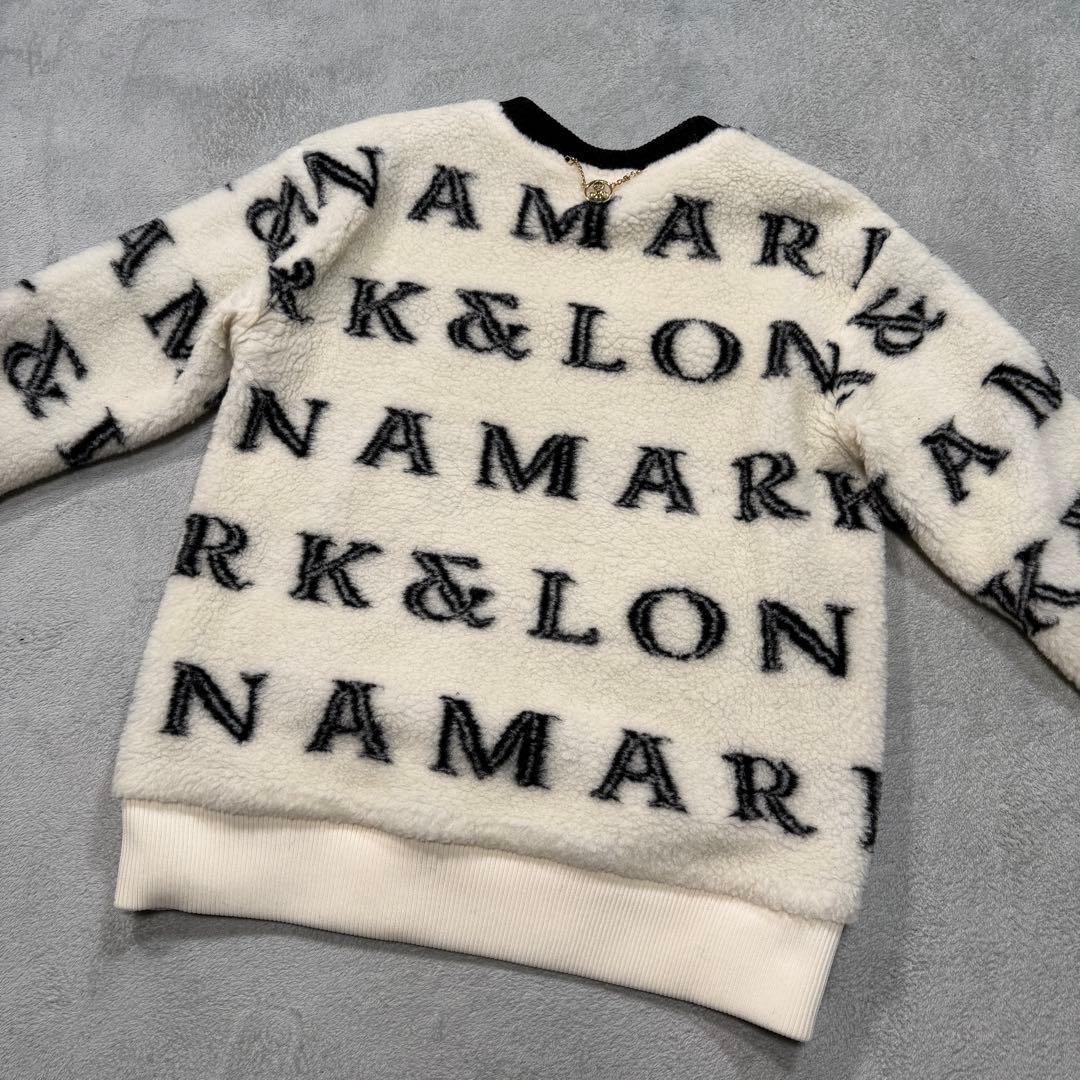 マークアンドロナ　ボアジャケット　ゴルフウェア MLM-1D-AC08 48