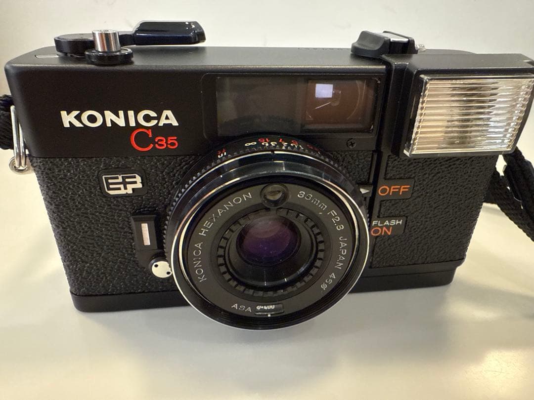 【超 美 品！】KONICA C35 EF フィルムカメラ