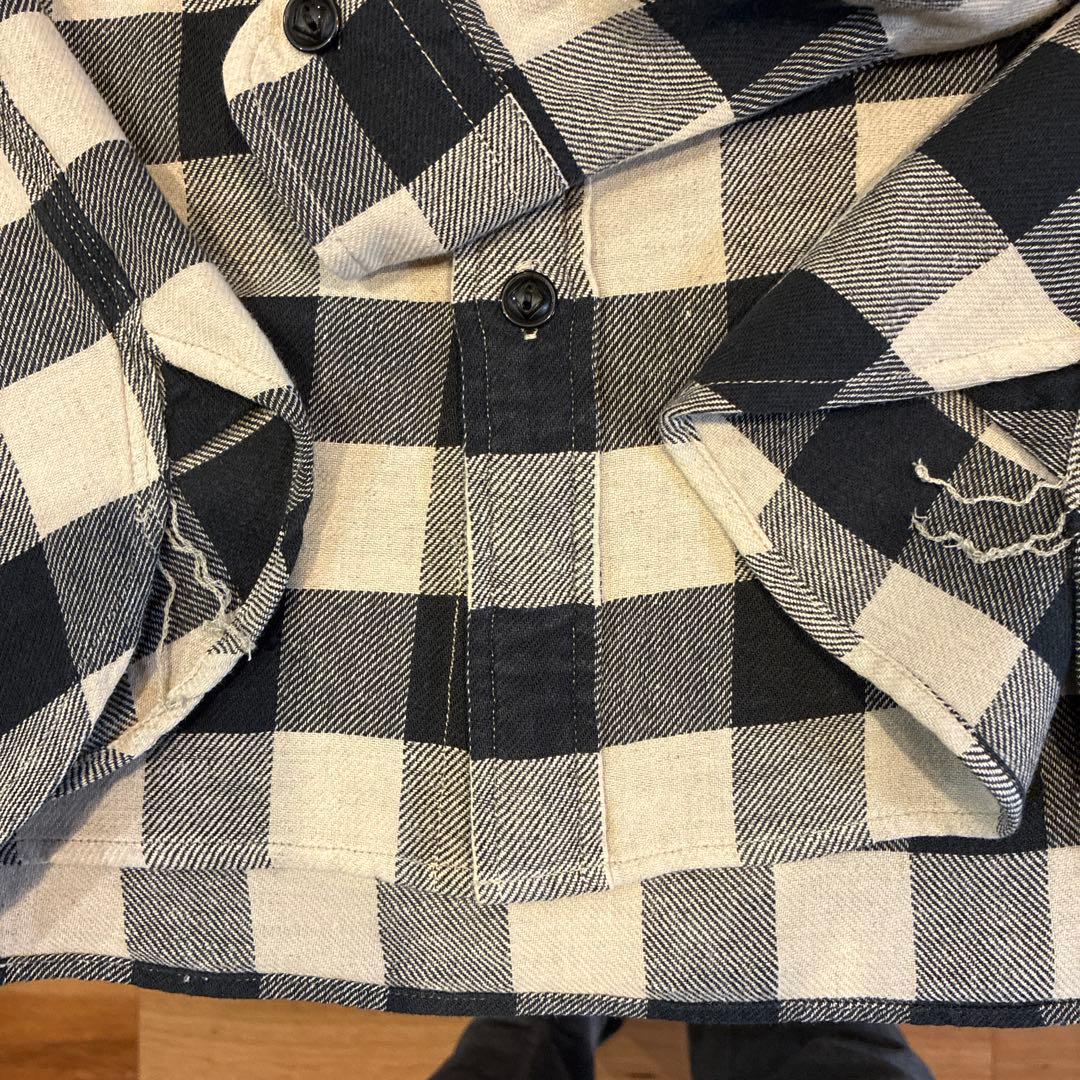チェック ネルシャツ XL ダブルアールエル ヴィンテージ
