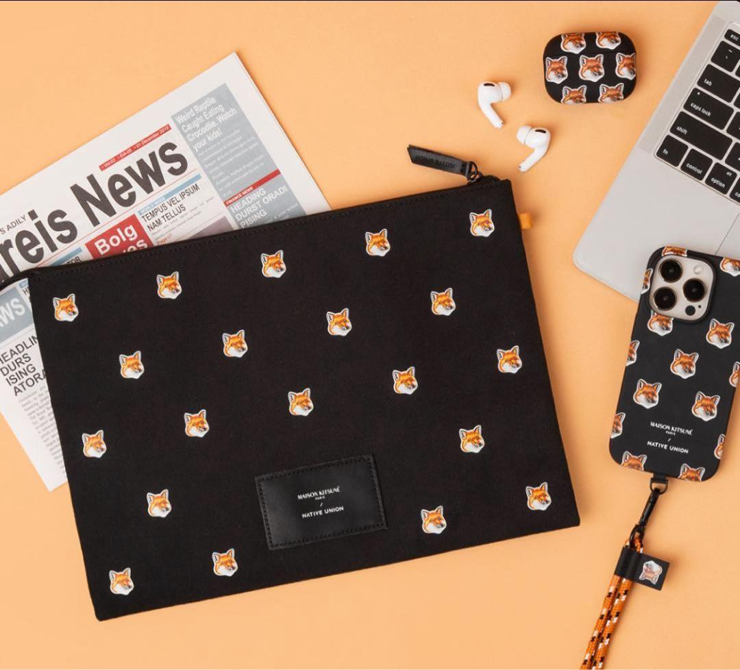メゾンキツネ パソコンケース タブレットケース