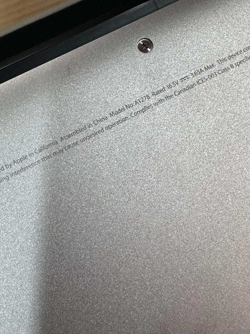 MacBook Pro 本体 A1278 ※ジャンク品