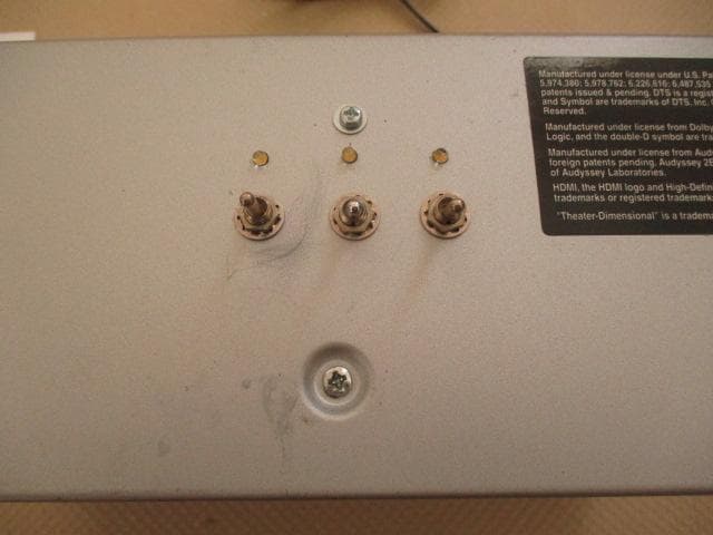 ONKYO　AVセンターSA-205HD音籠り・音消え障害対策品　2509