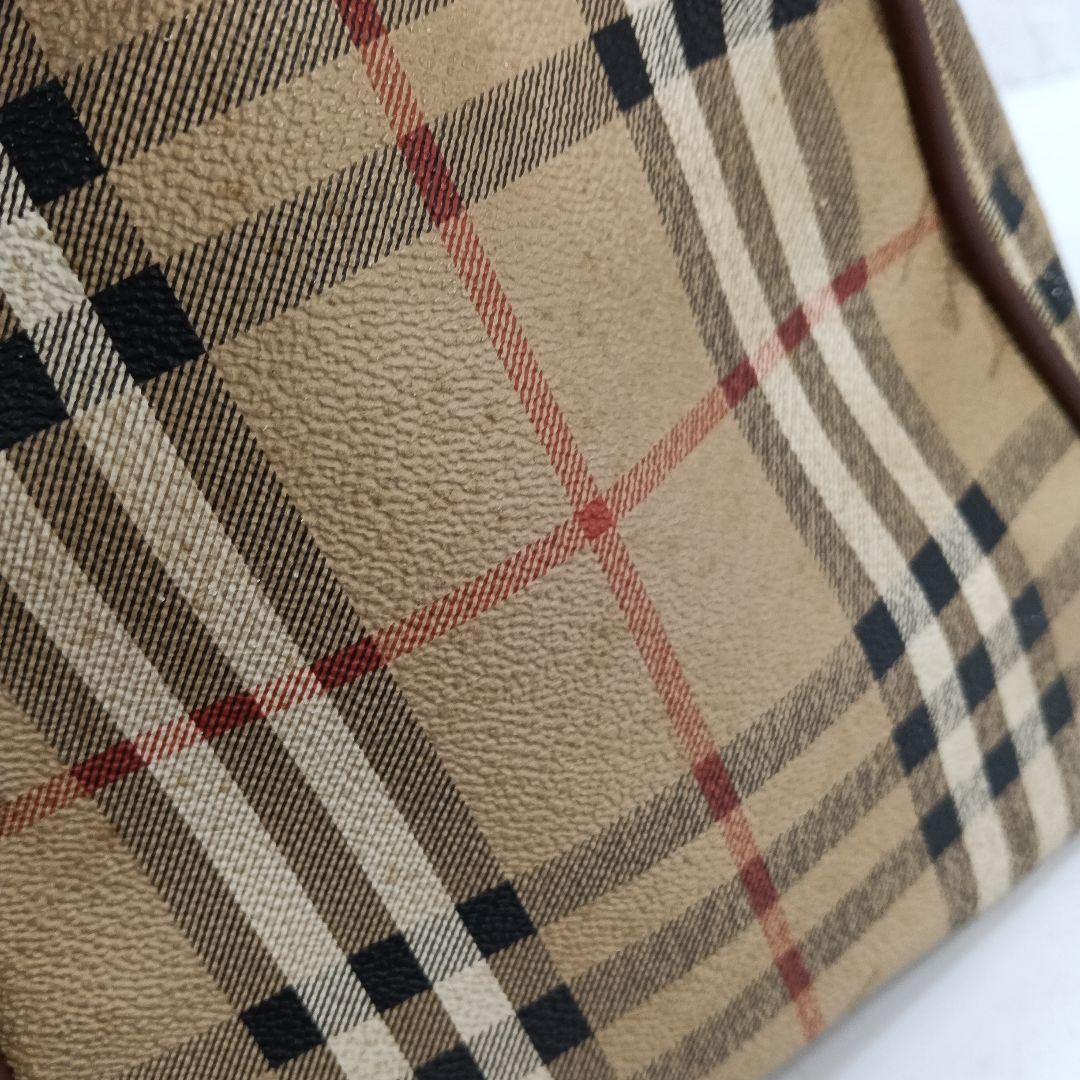 Burberrys チェック柄 ボストンバッグ上19