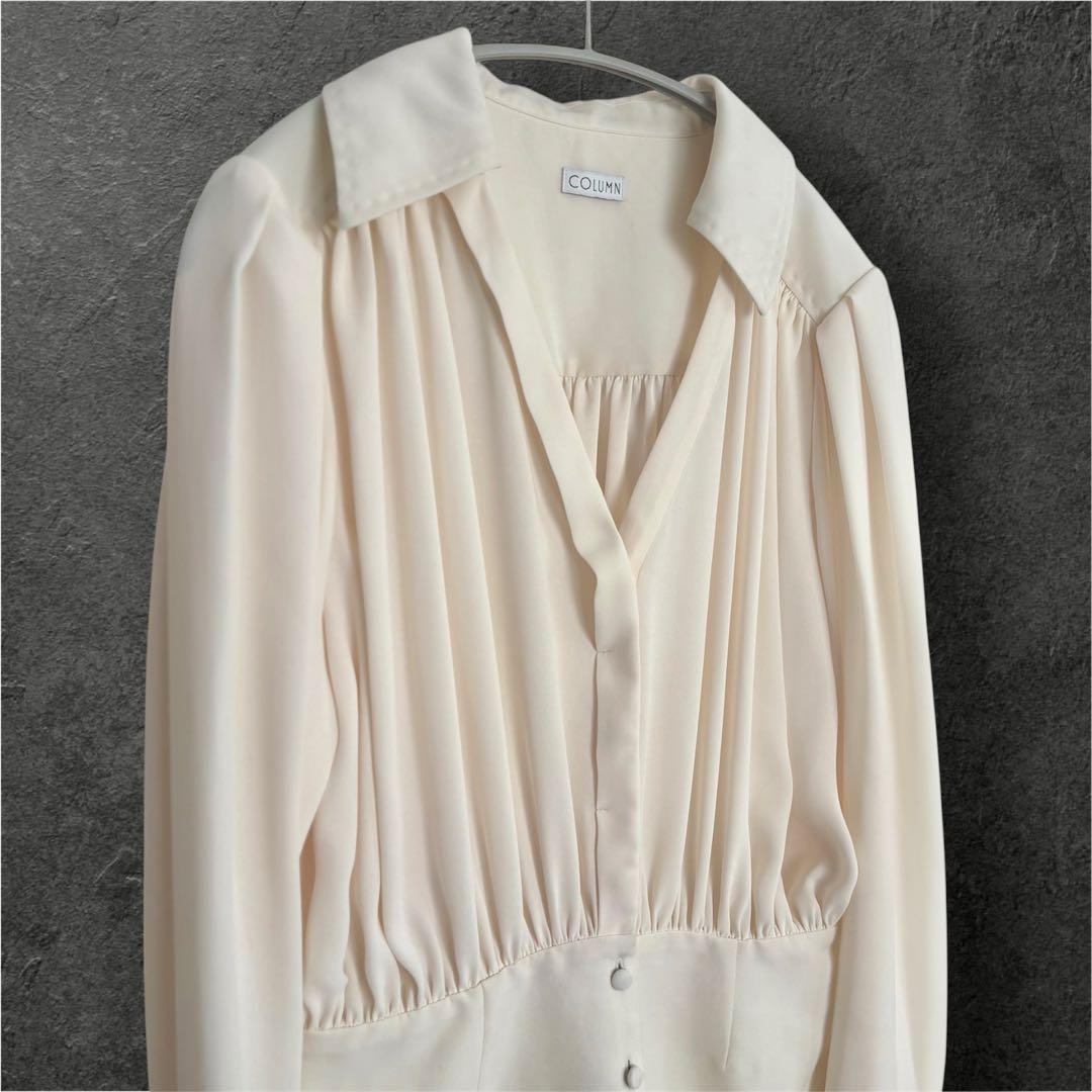 エストネーション取扱いCOLUMN コラム　ウエストマークデザインブラウス