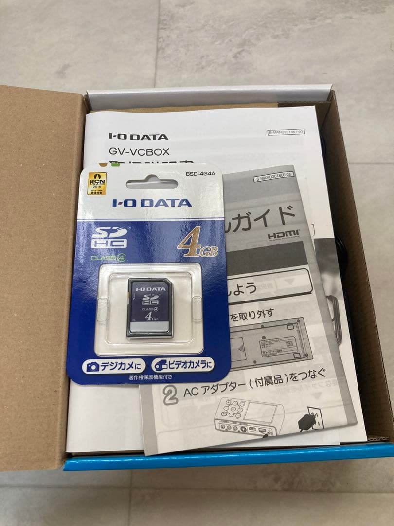 『未使用品』I-O DATA GV-VCBOX デジタルダビング機器