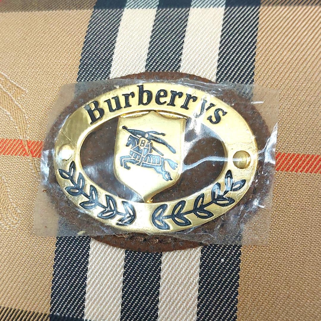 BURBERRY バーバリー ノバチェック ボストンバッグ ホースロゴ