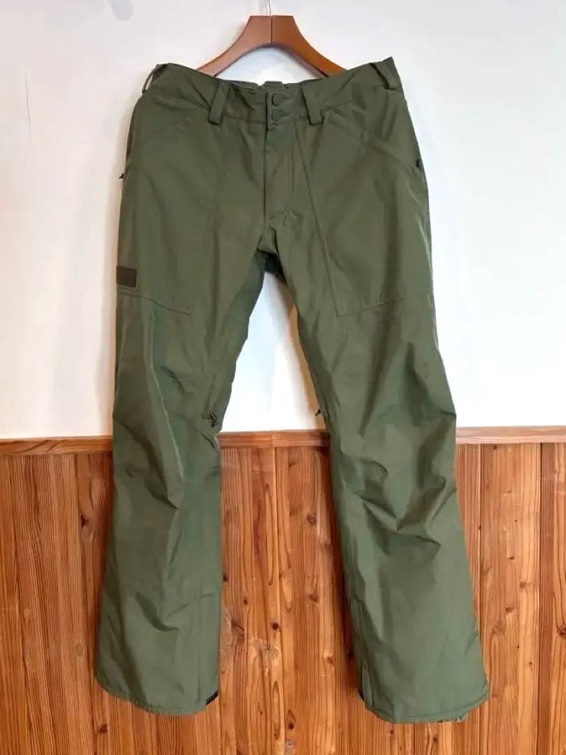 BURTON GORE-TEX オリーブグリーン スノーボードウェア