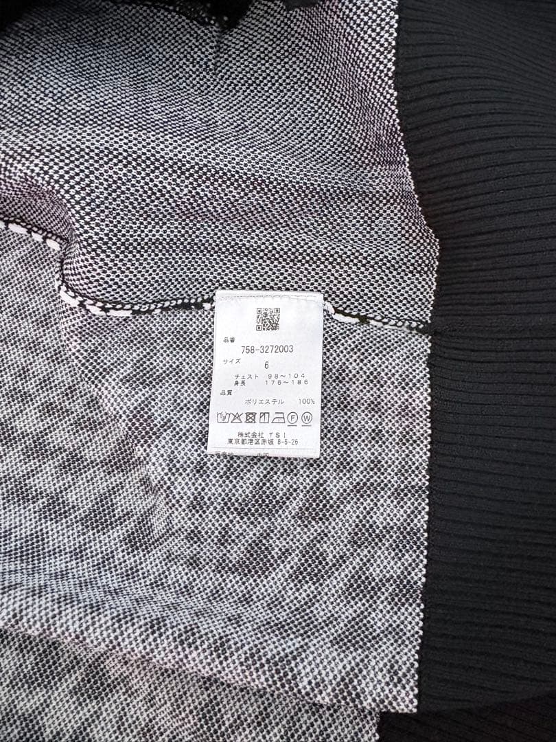 MASTER BUNNY EDITION ジャガード ニットブルゾン　サイズ6