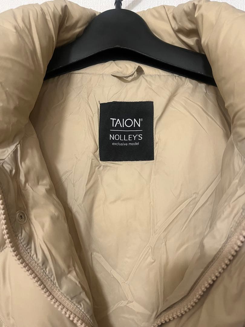 NOLLEY'S TAION ベージュ ダウンジャケット