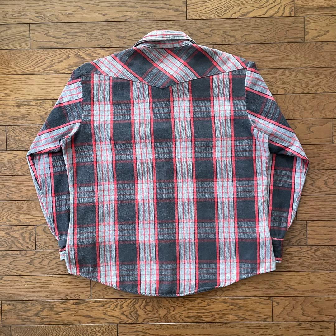 80s DAKOTA FIVE BROTHER ネルシャツ USA製 XL