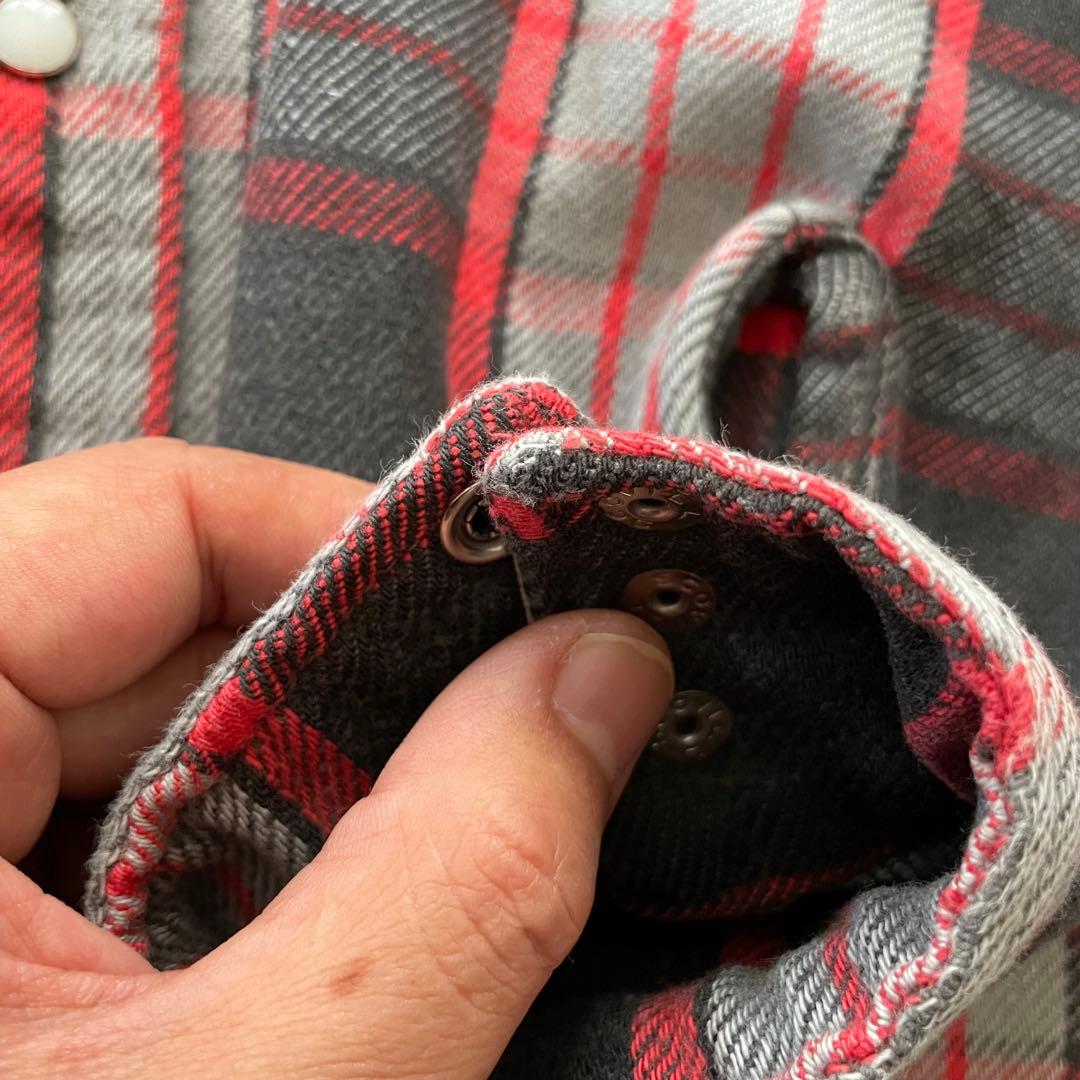 80s DAKOTA FIVE BROTHER ネルシャツ USA製 XL