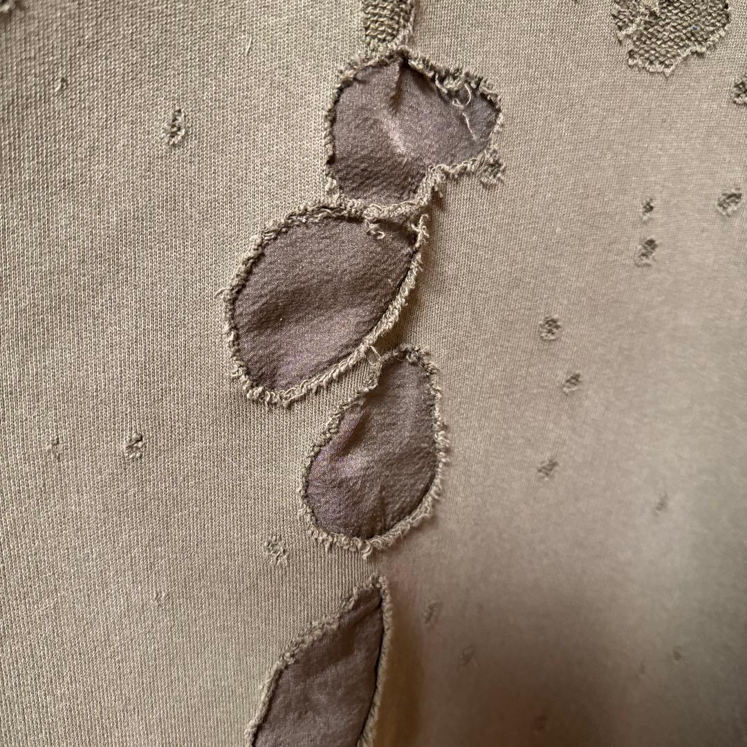 GIVENCHY ダメージパーカー　L