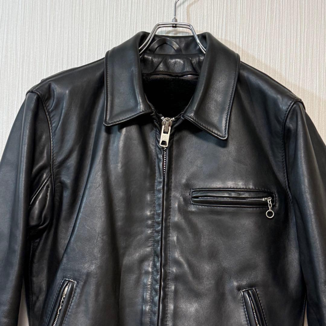 Schott 643 USA ショット シルグルライダースジャケット