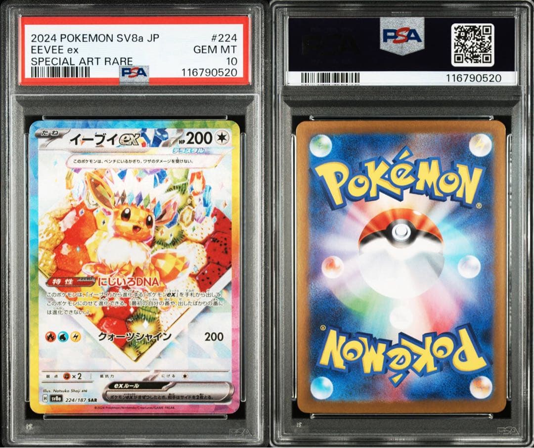 【PSA10】ポケモンカード イーブイex SAR ケーキ テラスタルフェスex