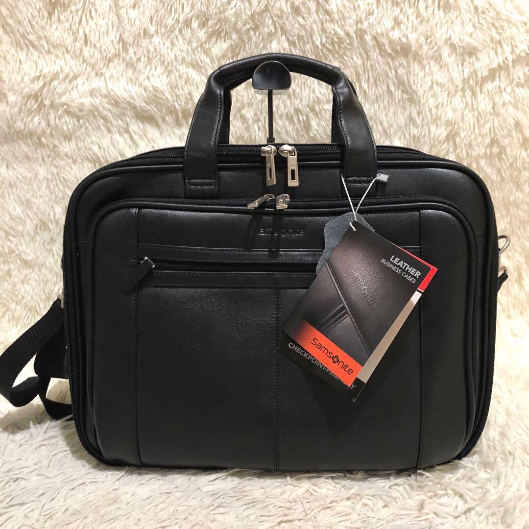未使用✨サムソナイト 2way 通勤バッグ　ビジネスバッグ ブラック