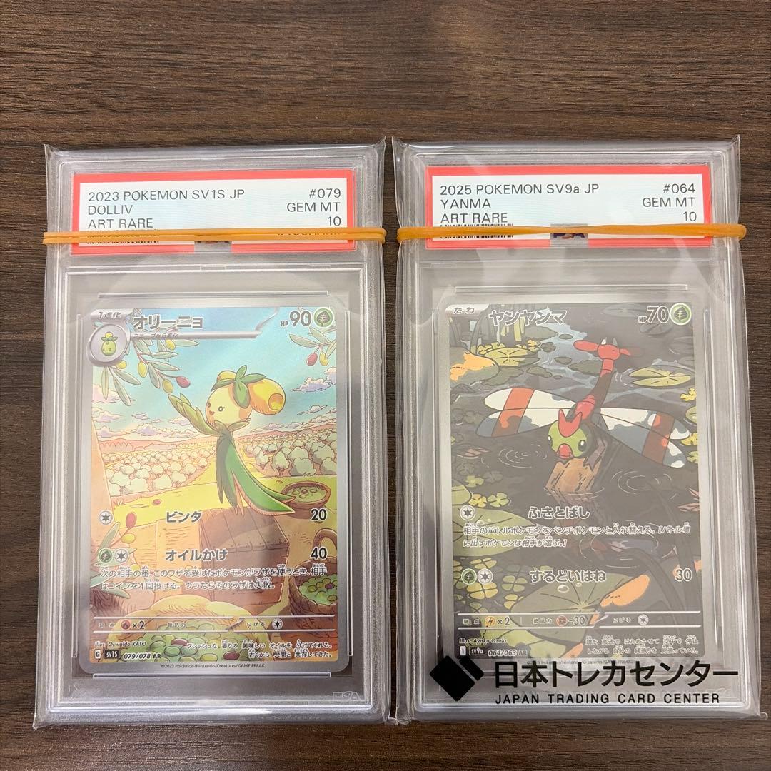 PSA10 オリーニョ ヤンヤンマ AR 2枚セット ポケカ