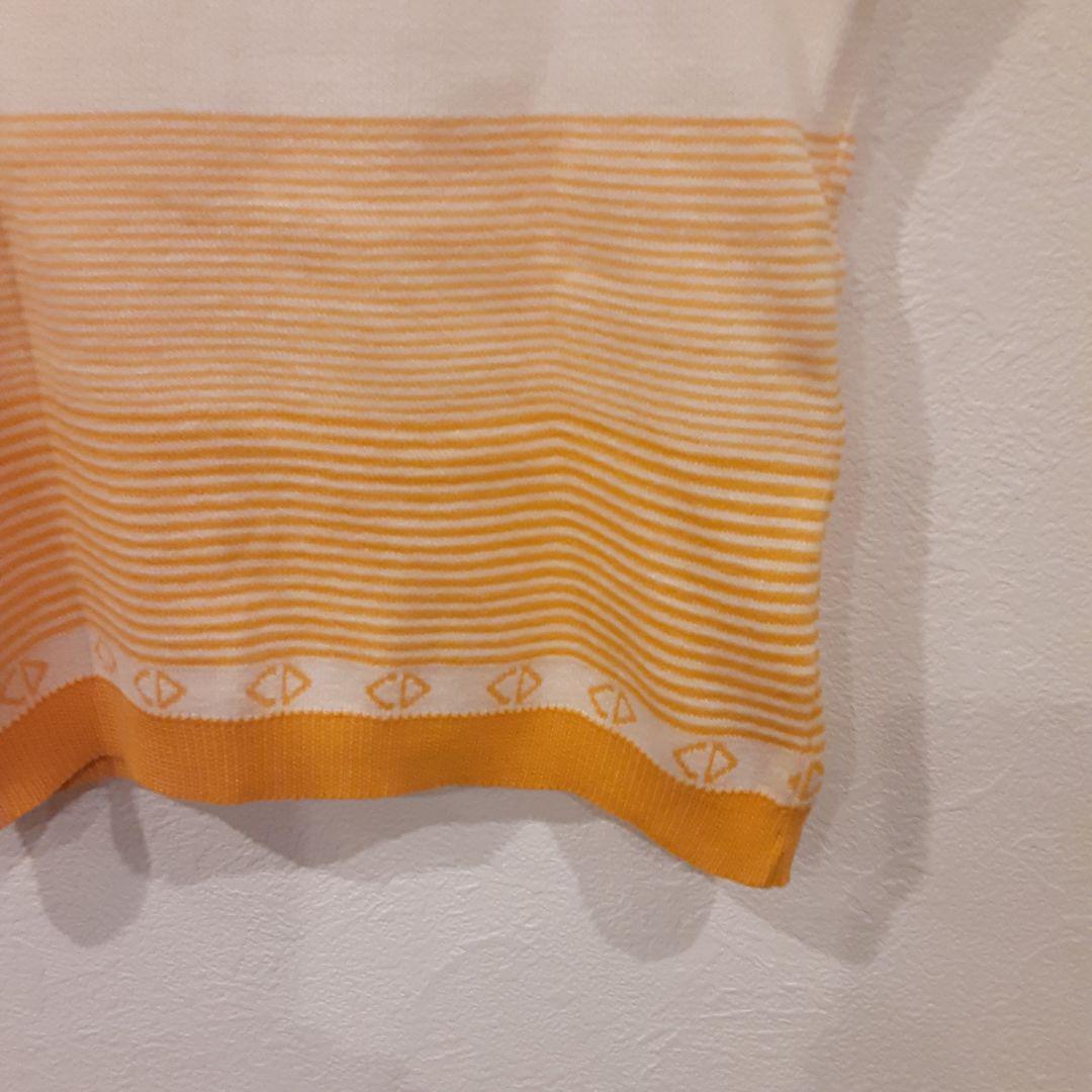 クリスチャン・ディオール CD タンクトップ オレンジ 水着 キャミソール