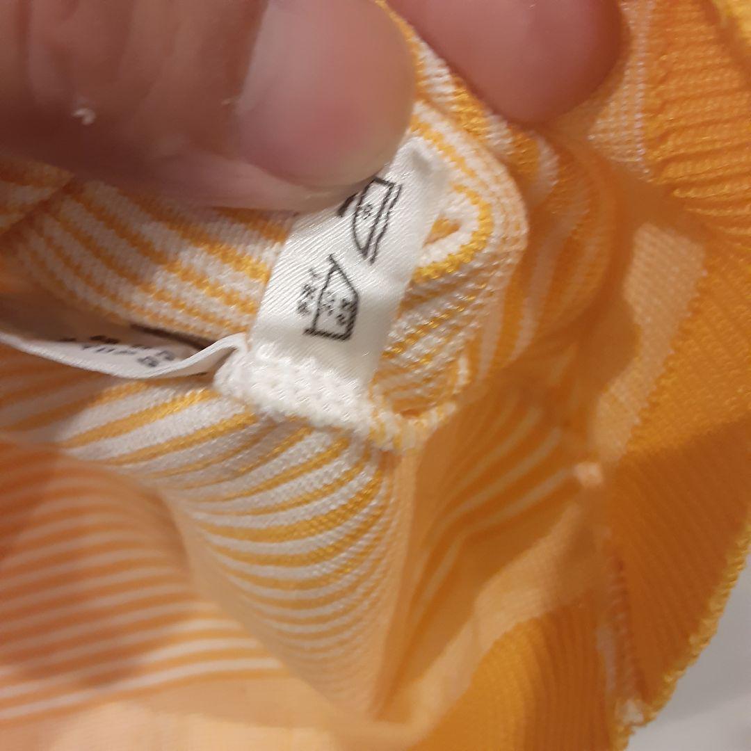 クリスチャン・ディオール CD タンクトップ オレンジ 水着 キャミソール