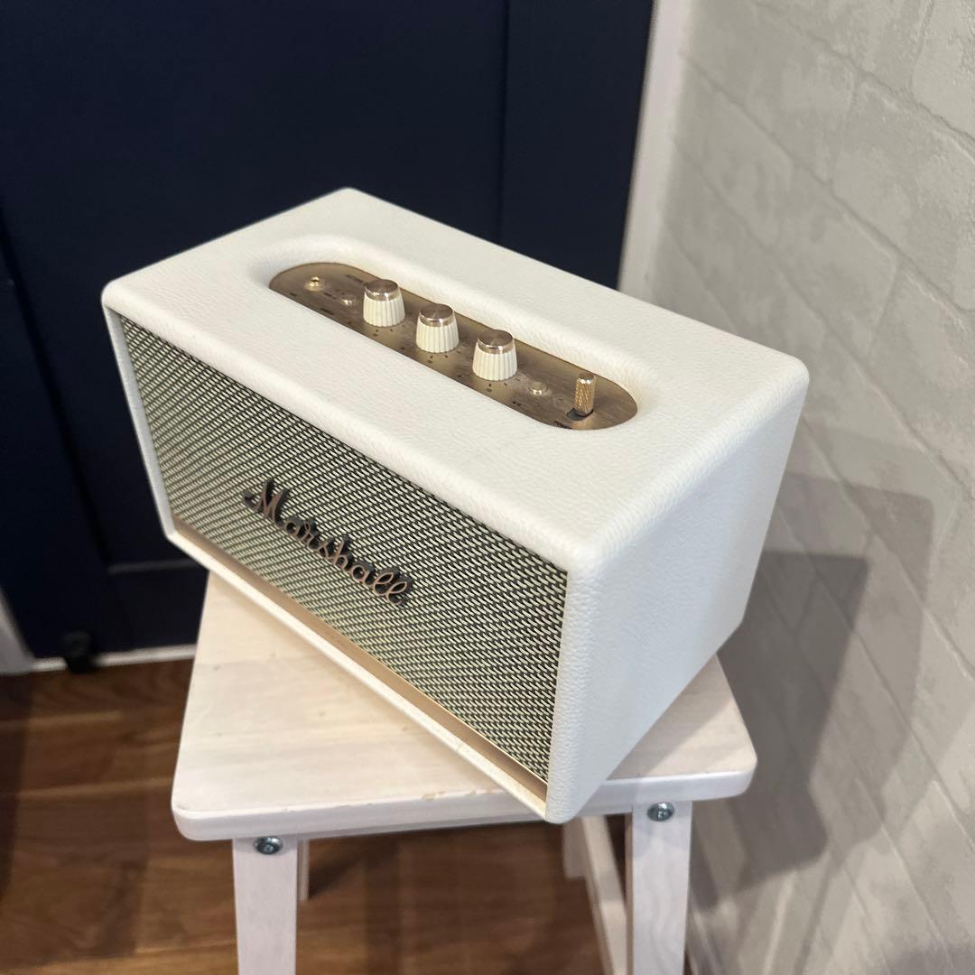 <箱付き美品>Marshallスピーカー acton ii ホワイト