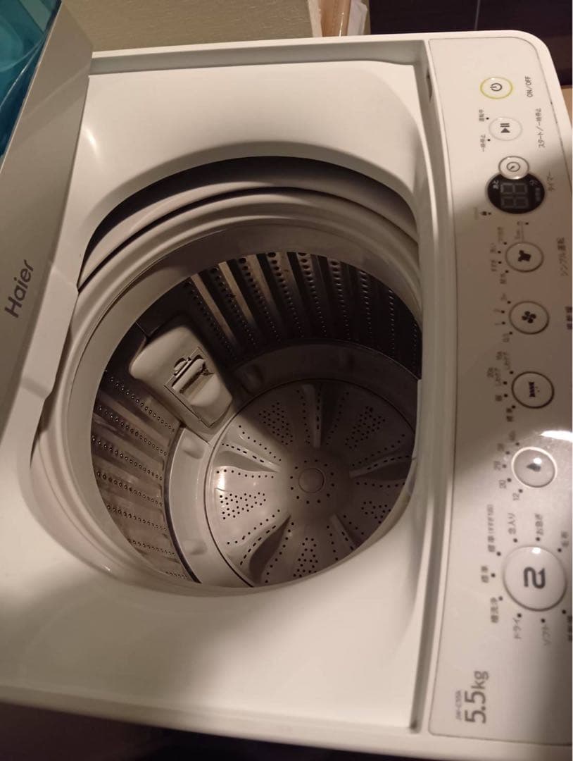 ハイアール　縦型洗濯機 5.5キロ　北海道札幌近郊限定