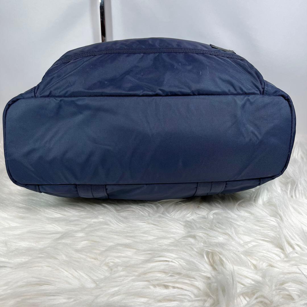 [極美品] PORTER フラッシュ トートバッグ FLASH ネイビー