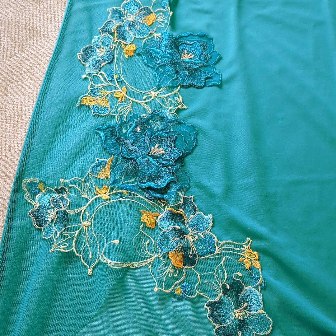 ワコール サルート プレステージ 17G スリップ Ｌ 黄龍 グリーン 新品