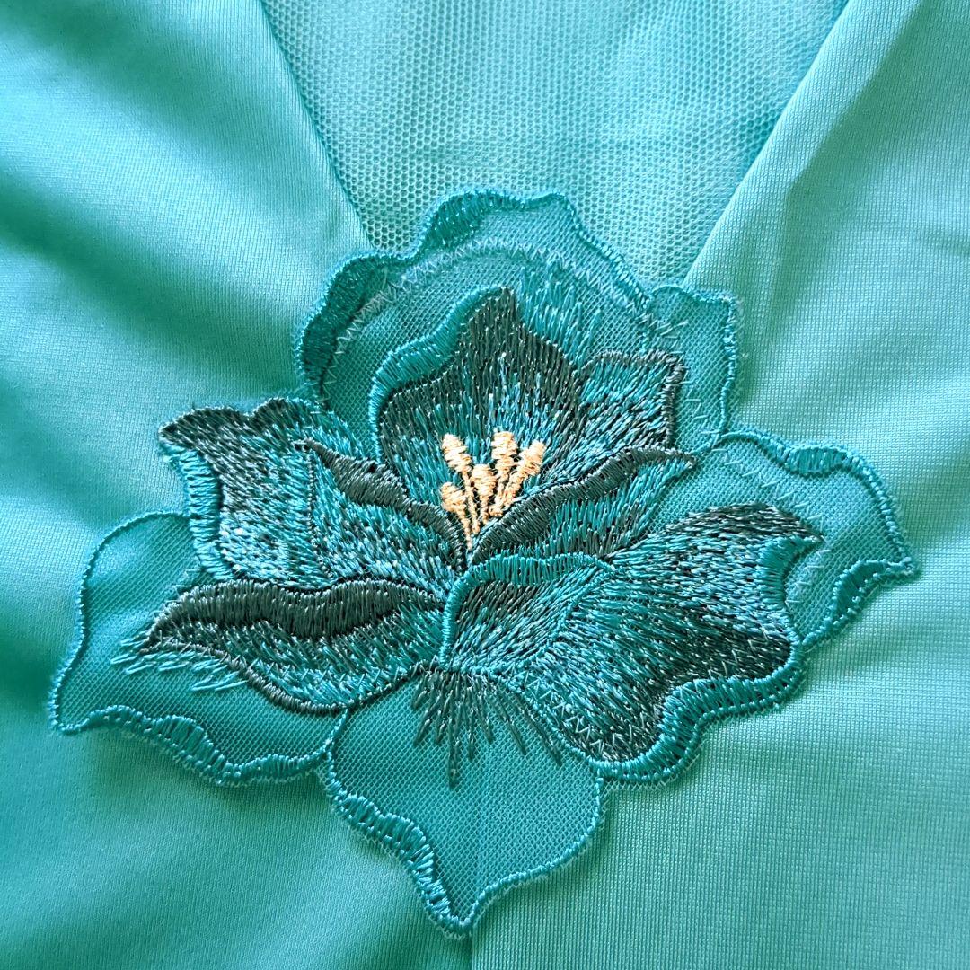 ワコール サルート プレステージ 17G スリップ Ｌ 黄龍 グリーン 新品