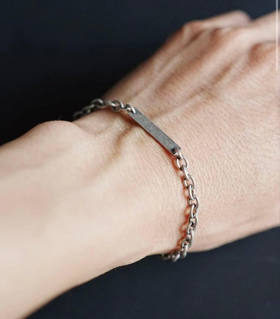 PRY GROUND シュウト011-PLATE-BRACELET