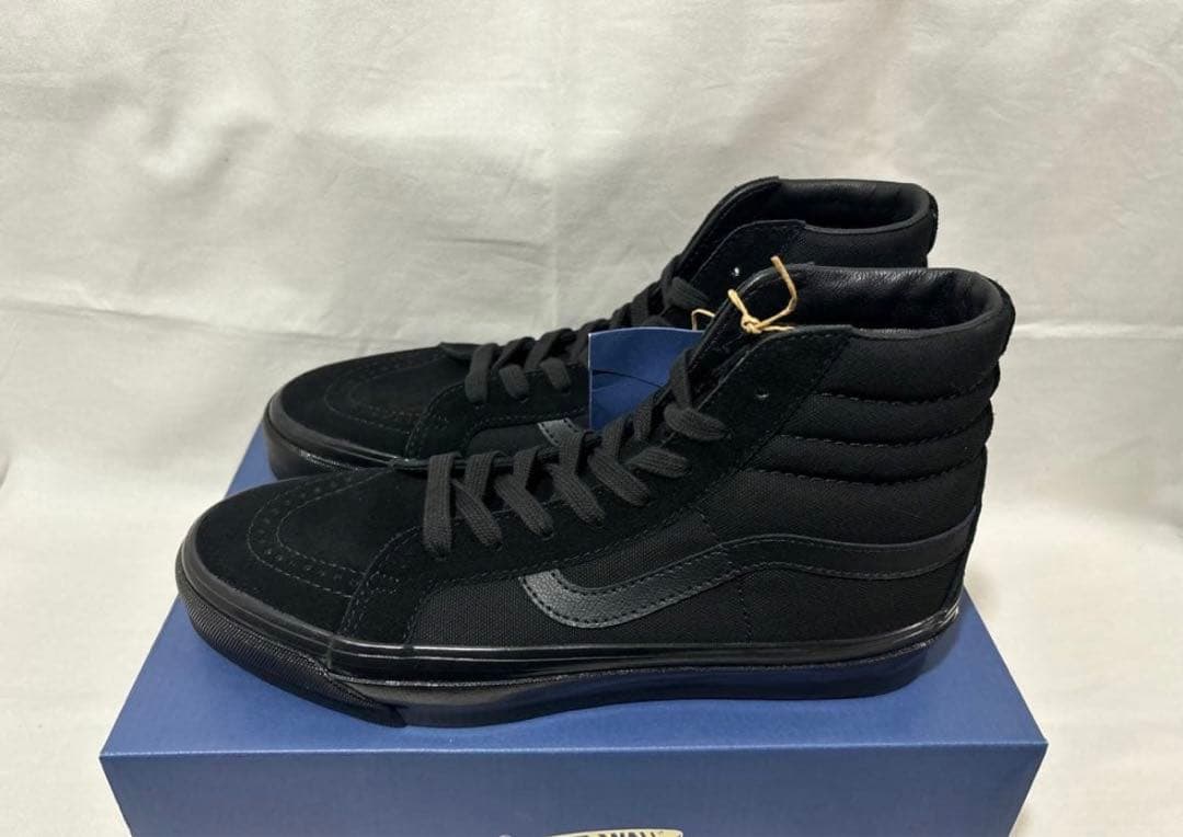 vans lx sk8-hi reissue 38 black 26 スケハイ