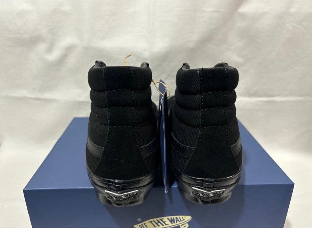 vans lx sk8-hi reissue 38 black 26 スケハイ