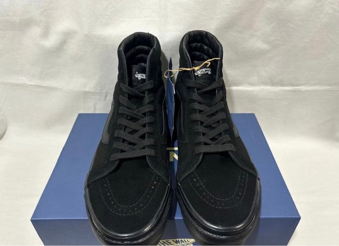 vans lx sk8-hi reissue 38 black 26 スケハイ