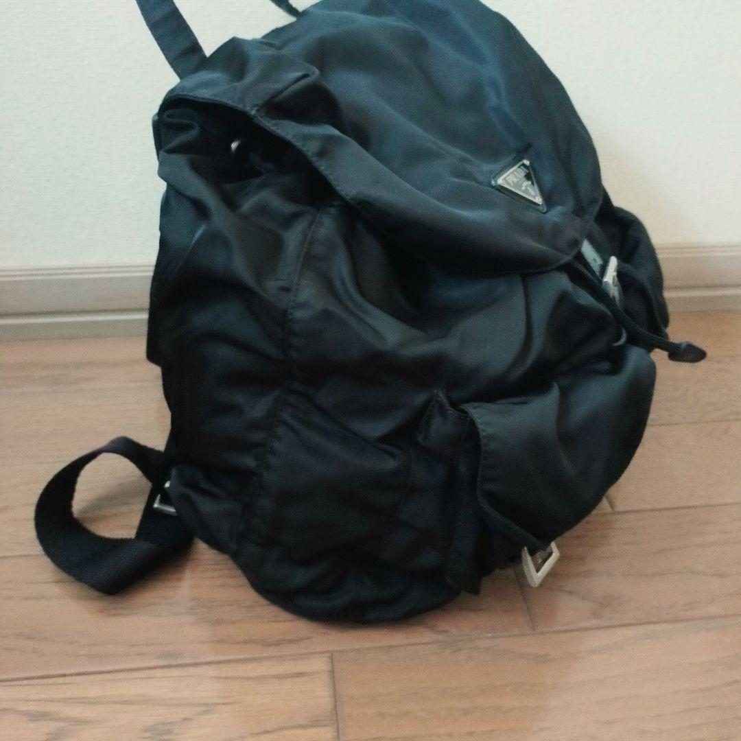 PRADA プラダ ナイロン リュックb2811f VELA NERO
