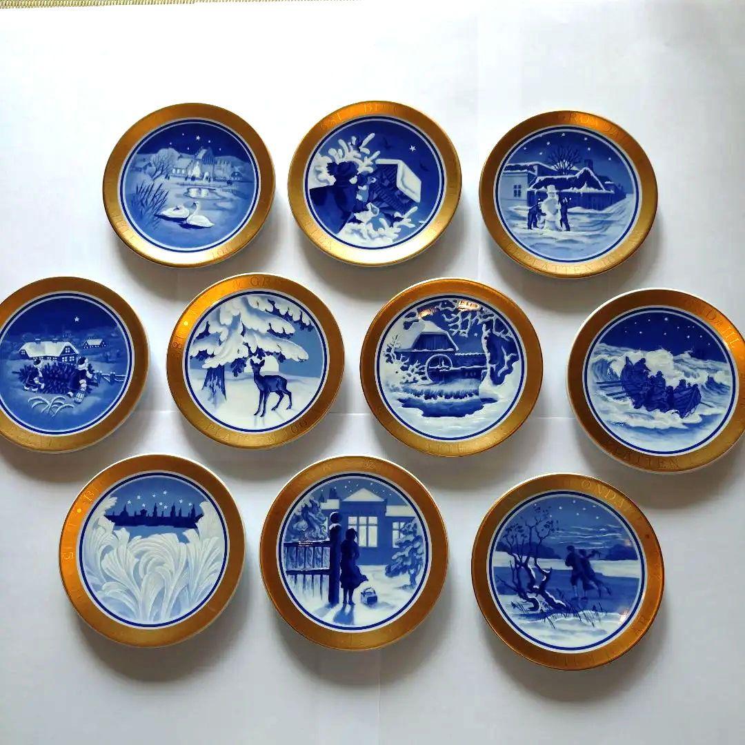 ビングオーグレンダール　10周年プレート10枚組