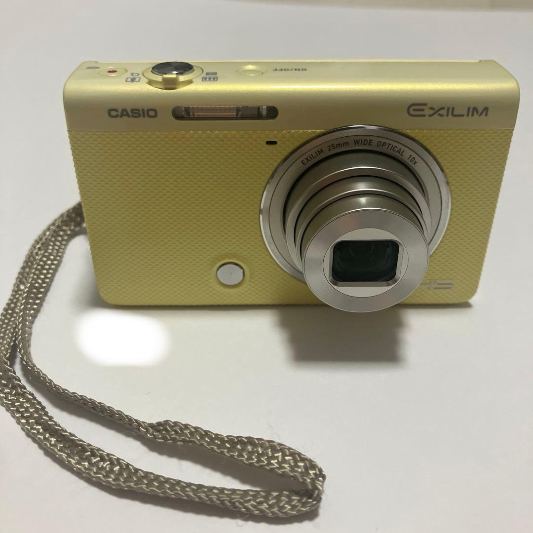CASIO カメラ　EX-ZR70　イエロー　EXILIM 【生産終了品】