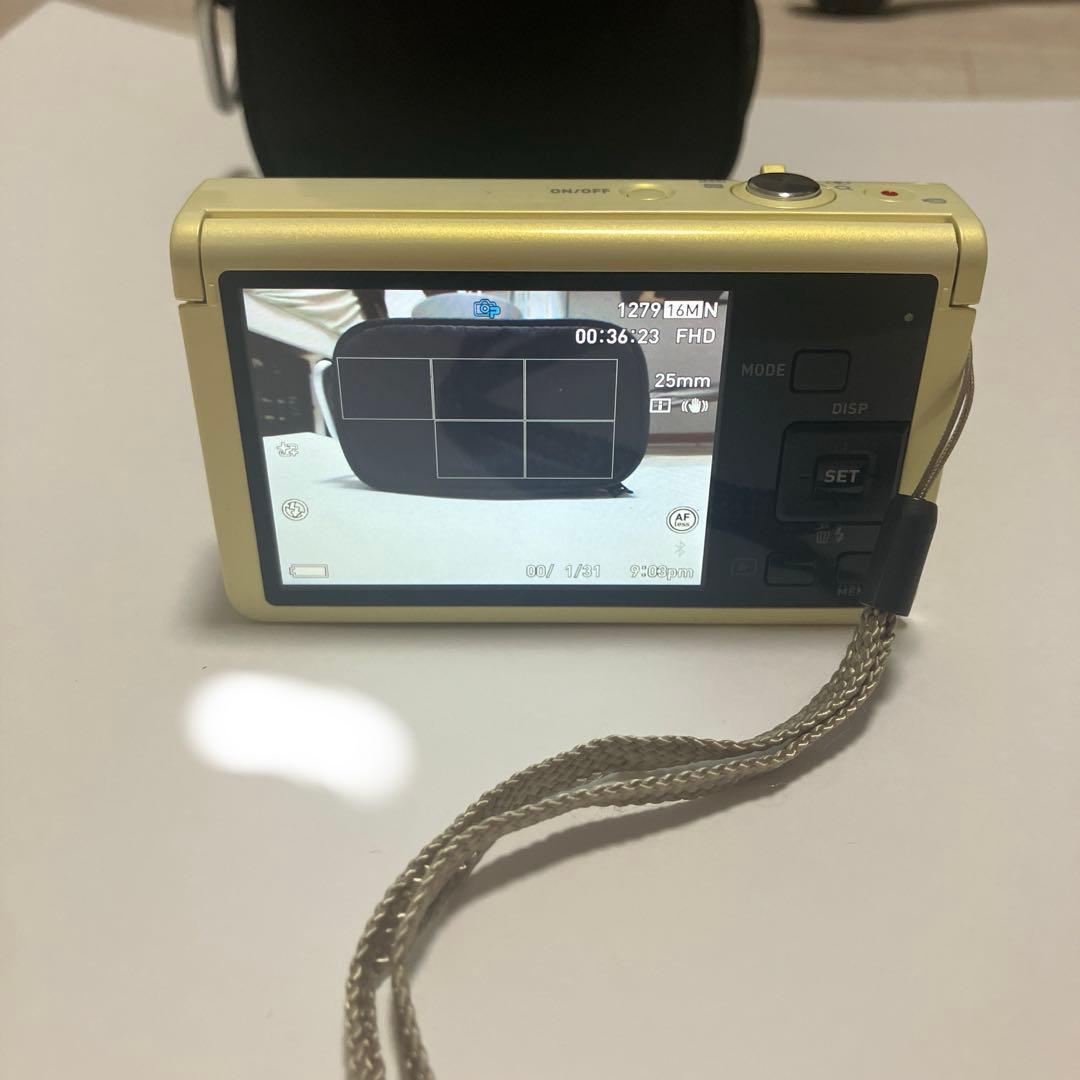 CASIO カメラ　EX-ZR70　イエロー　EXILIM 【生産終了品】