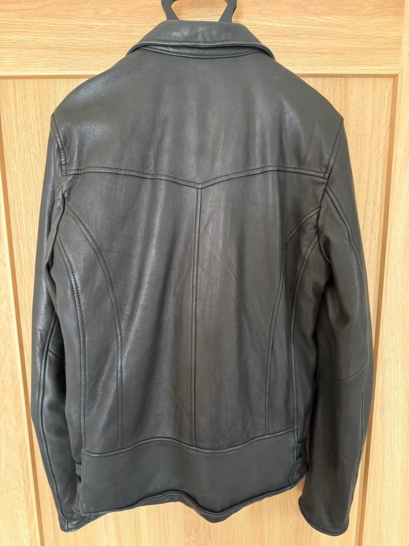 【コウジ 】NANO・UNIVERSE ダブルライダースジャケット