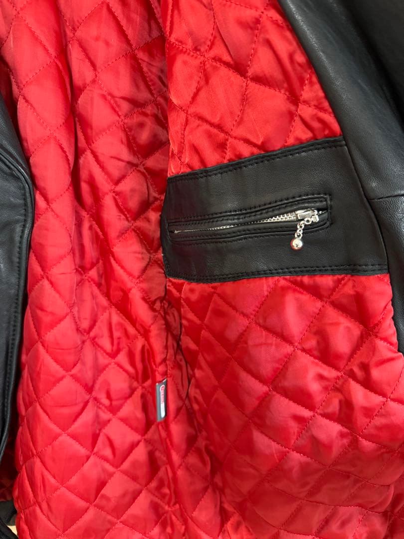 【コウジ 】NANO・UNIVERSE ダブルライダースジャケット