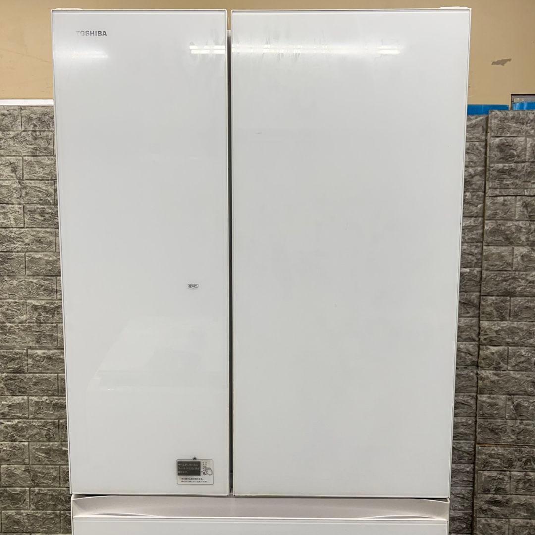 382 冷蔵庫　大型　600L強　観音開き　自動製氷機付　6ドア　大人気　保証込