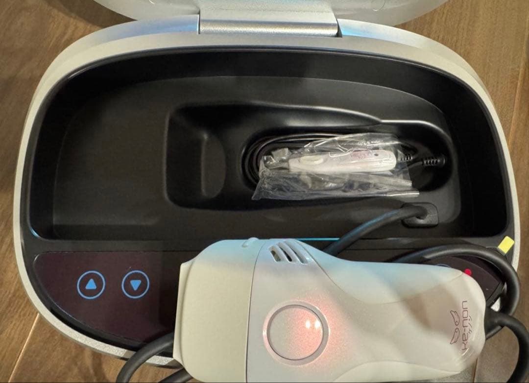 超美品 ver.8.0 眉毛脱毛器付き 脱毛器 美顔器 パールホワイト