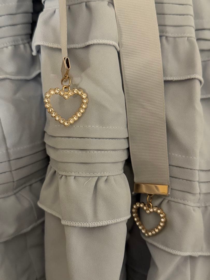 リズリサ フロントリボンUあきジャン シャツセット